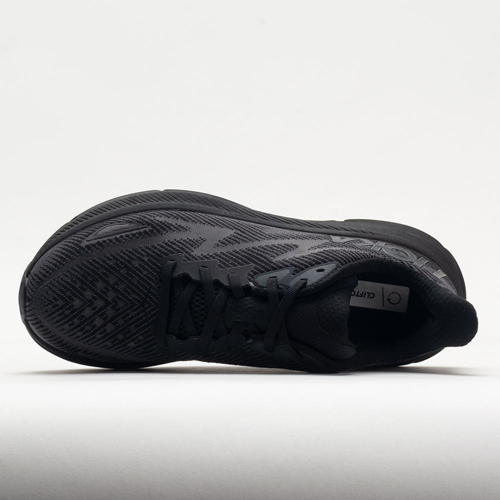 HOKA Clifton 9 Men's  Black/Black