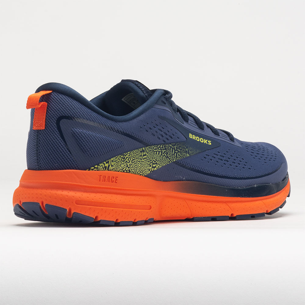 Brooks Trace 3 Men's  Iris/Red Orange/Sulphur