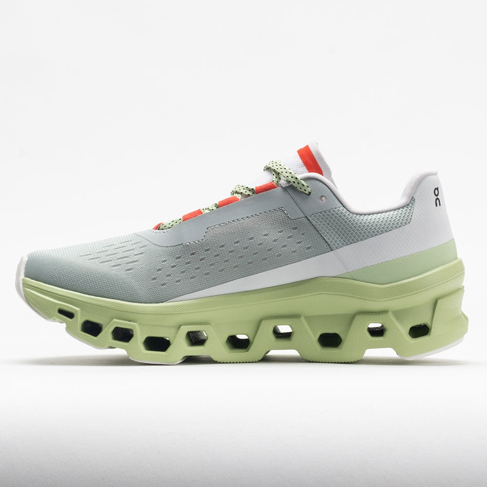 On Cloudmonster Women's  Glacier/Meadow