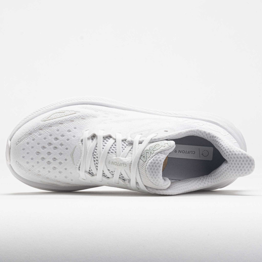 HOKA Clifton 9 Men's  White/White