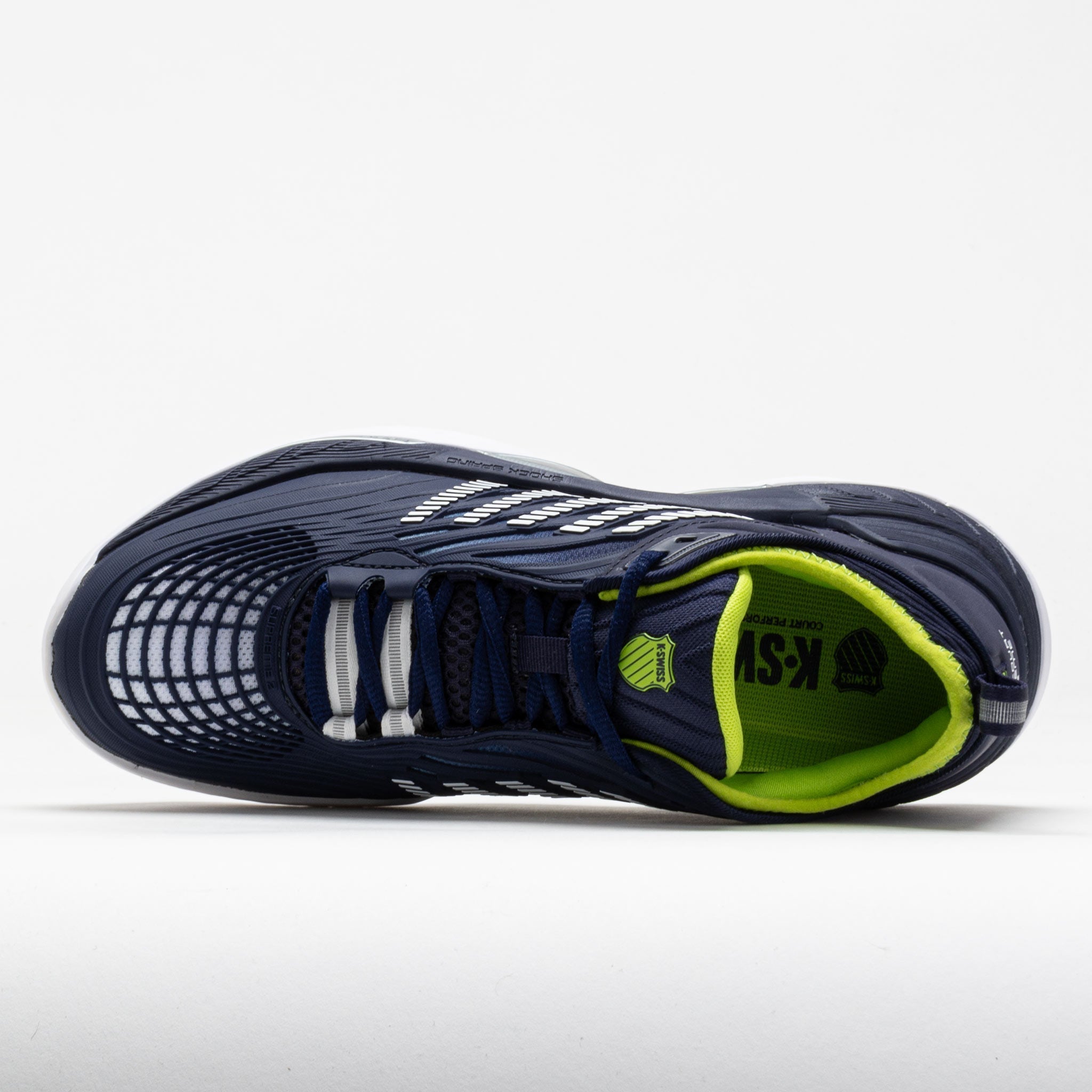 K-Swiss Hypercourt Supreme 2 Men's  Peacoat/White/Lime Green