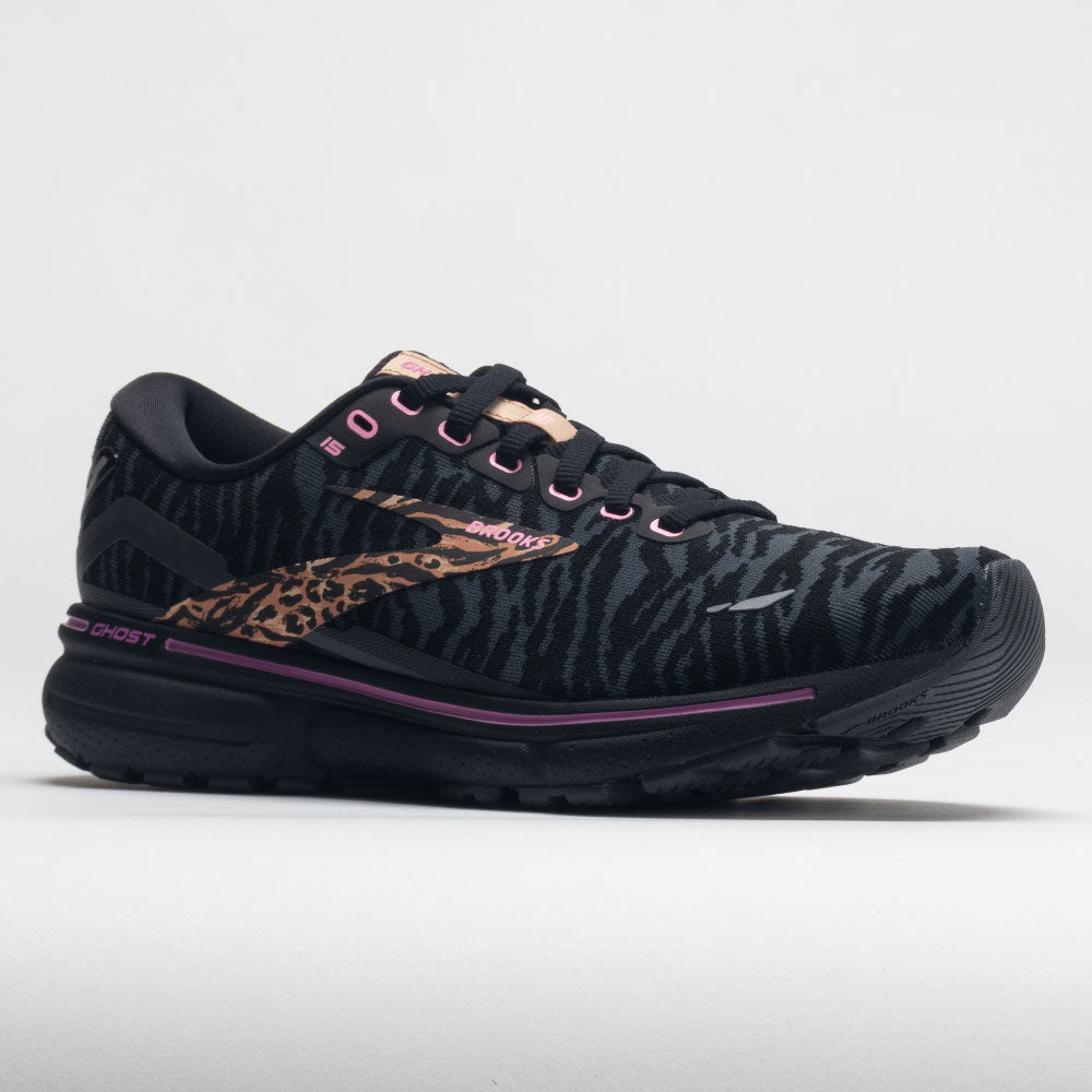Brooks Ghost 15 Women's  Run Wild Black/Spring Circus/Sunburn