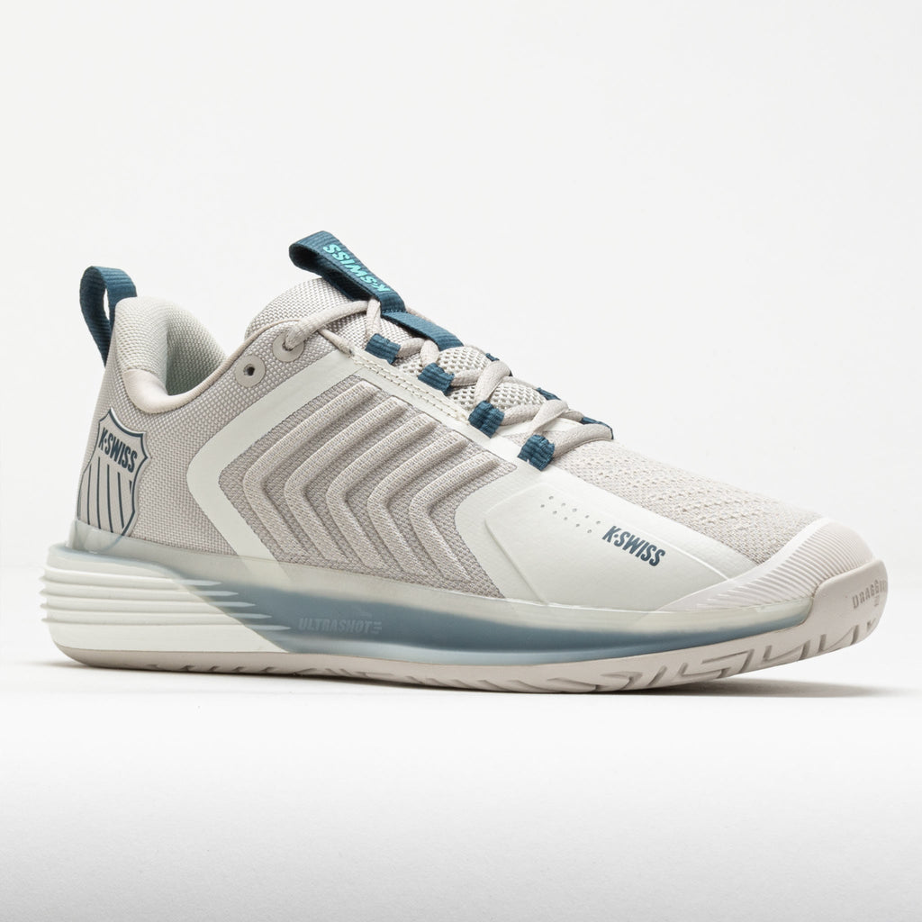 K-Swiss Ultrashot 3 Men's  Star White/Moonstruck/Indian Teal